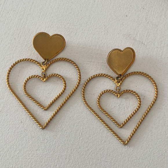 Heart Earrings - Picture 2 of 4